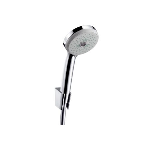 Hansgrohe-HG-Brausenset-Croma-100-Multi-Porter-S-chrom-mit-Brausenschlauch-1250mm-27593000 gallery number 1